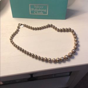 Authentic Tiffany ball necklace